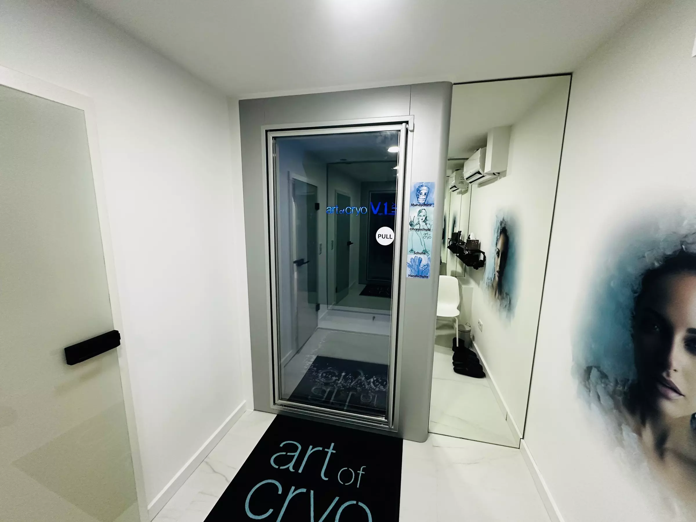 Kältekammer-Anwendung bei CryoCenter Pulheim