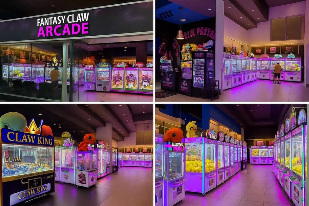 Tokens for Thrilling Claw Machines & Prizes at Fantasy Claw Arcade