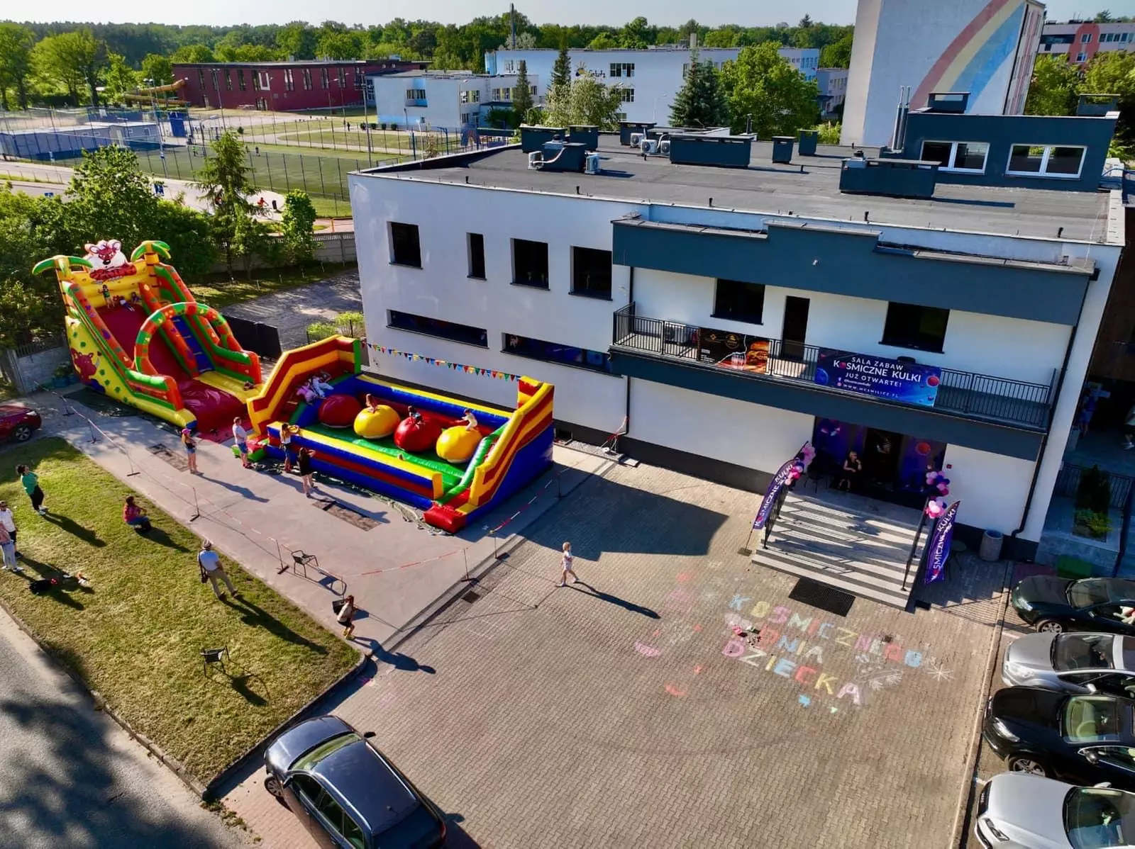 Plac zabaw w firmie Kosmiczne Kulki