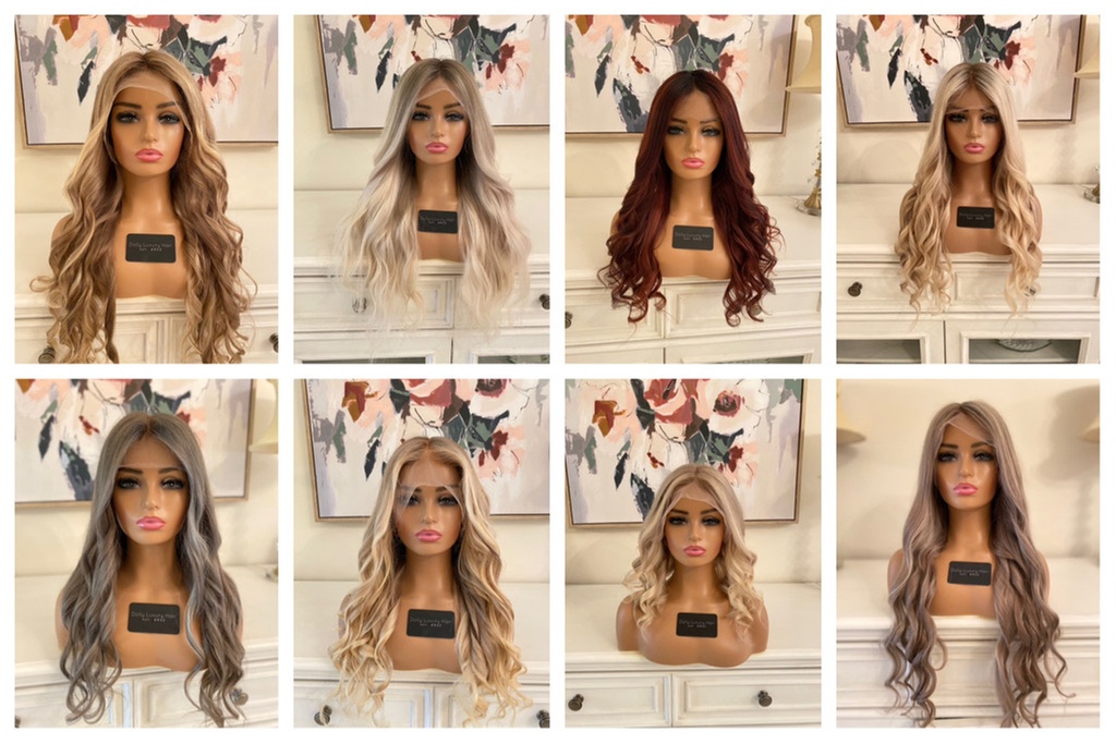 Human Hair Wigs with Consultation and Installation Options