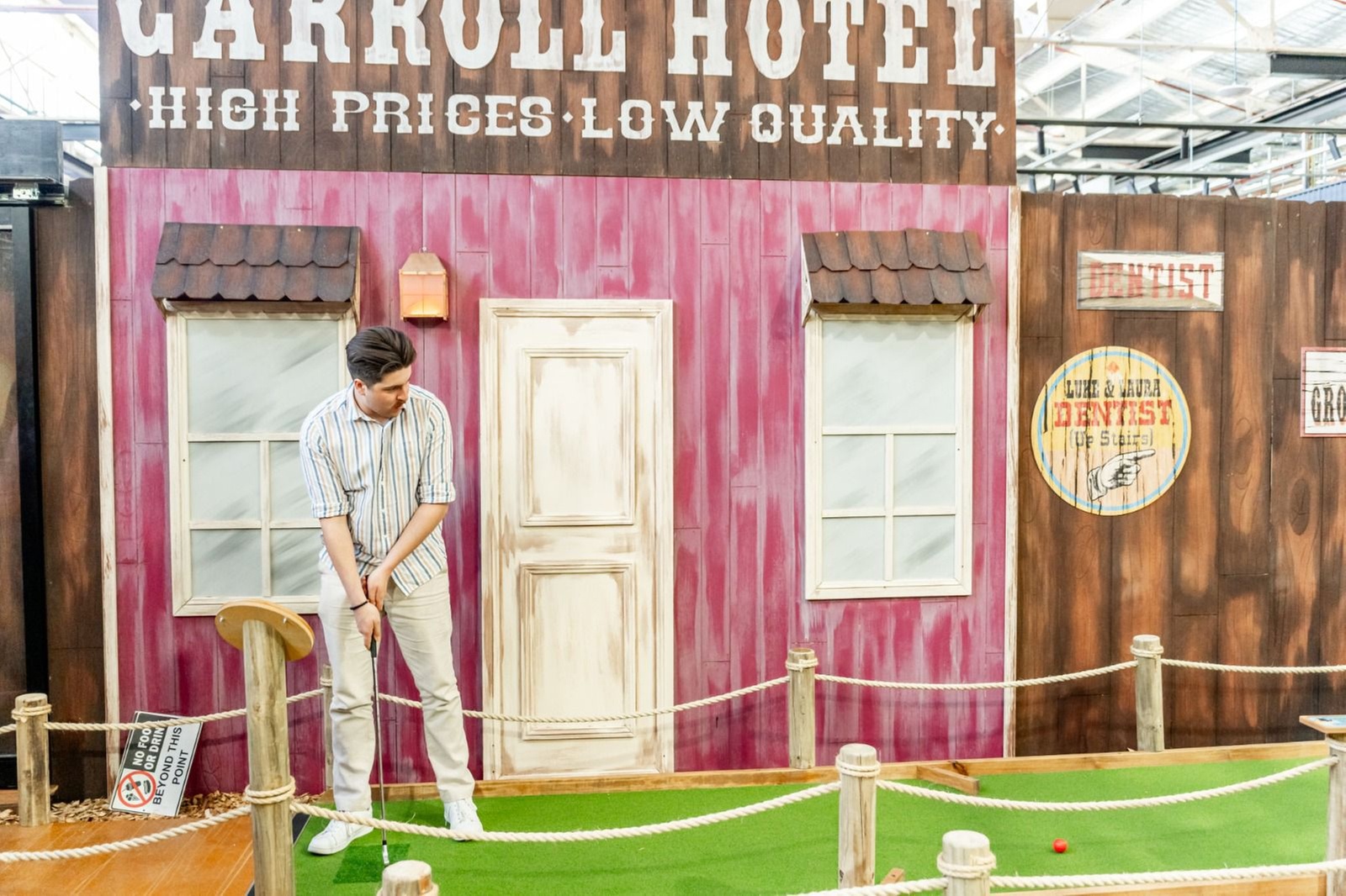 Explore Unique Themes with 18-hole Mini Golf for One Child or Adult
