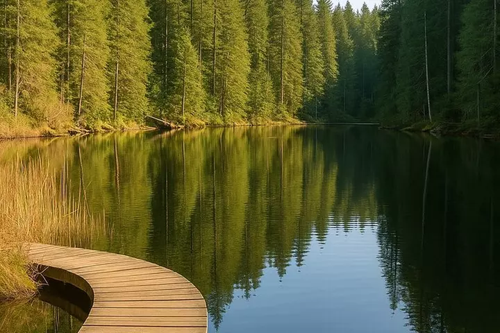 Private North Shore Hike to Whyte Lake and Eagle Bluff