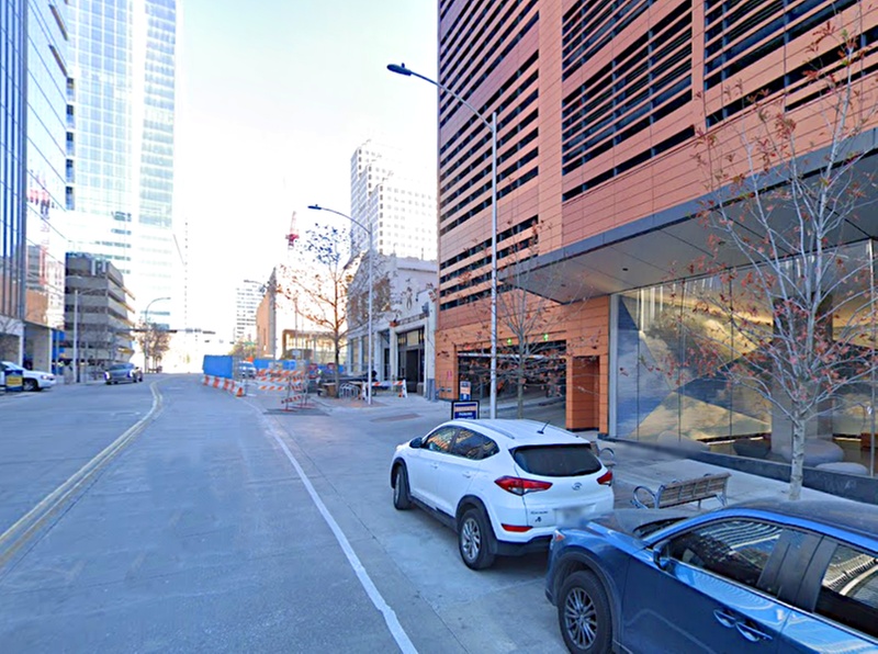 Parking at 405 Colorado St. Garage, Austin