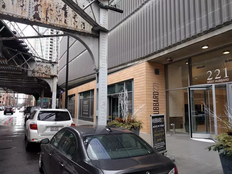 Parking at Alley Entrance - Hubbard221 Garage