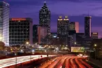 City Lights Atlanta Night-Time Bus Tour with Photos & Dinner Stop