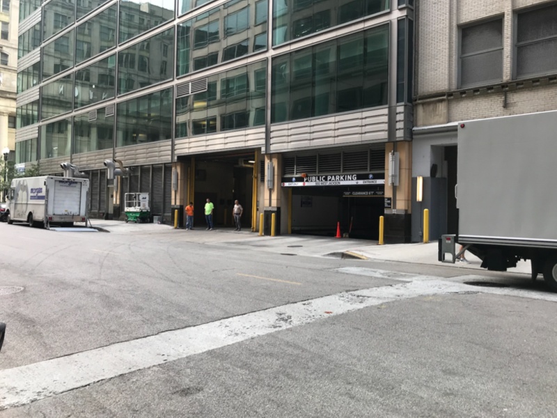 Parking at 550 W. Jackson Blvd. Garage
