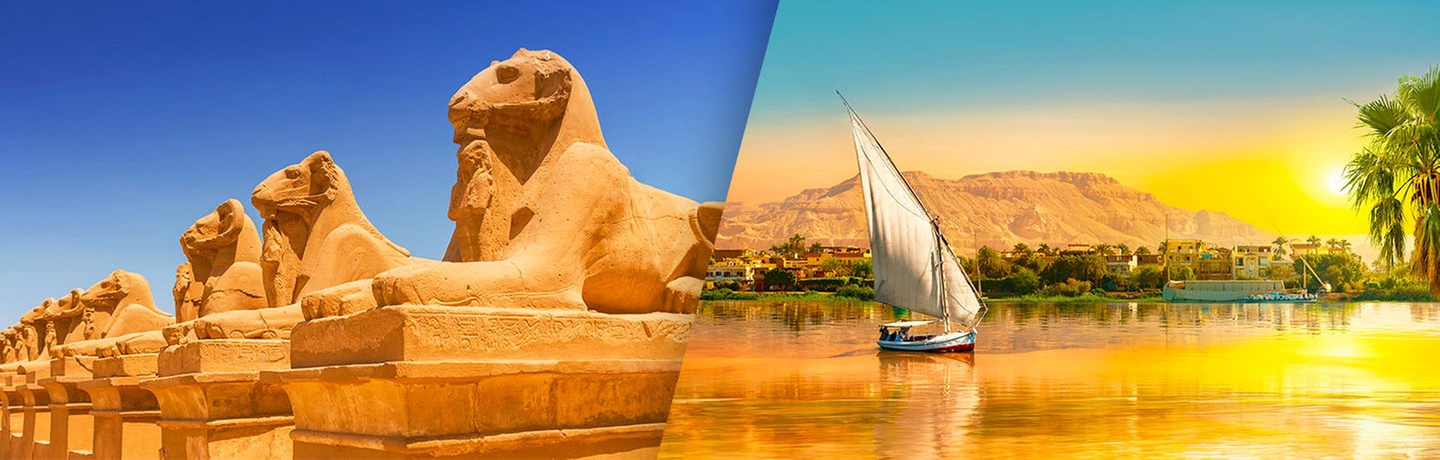 ✈ ÄGYPTEN | Von den Pyramiden zu den Ufern des Nils - Nubische Perl...