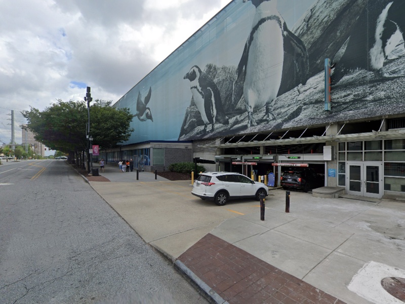Parking at Georgia Aquarium Parking Garage
