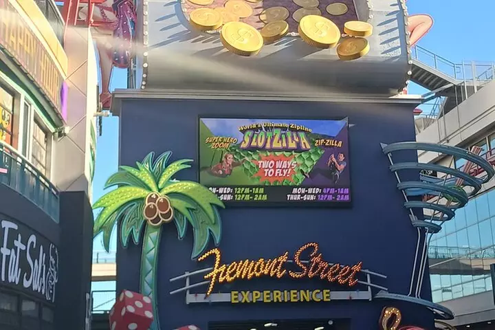 Fremont Street Experience Guided Walking Tour in Las Vegas