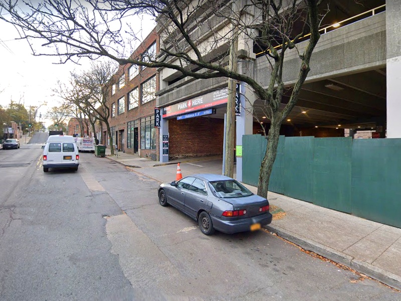 Parking at Fleetwood Garage