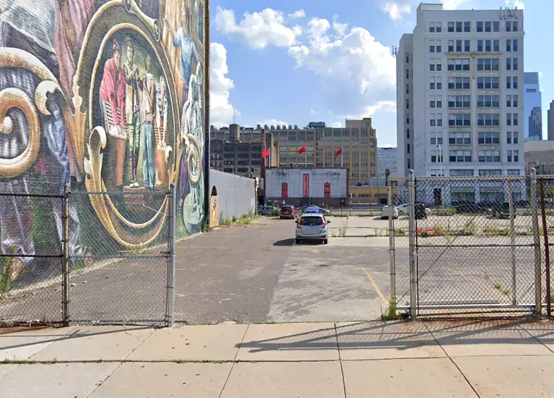 Parking at 1364 Brandywine St. Lot