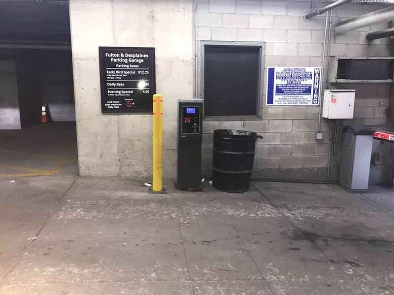 Parking at 650 W. Fulton Market Garage