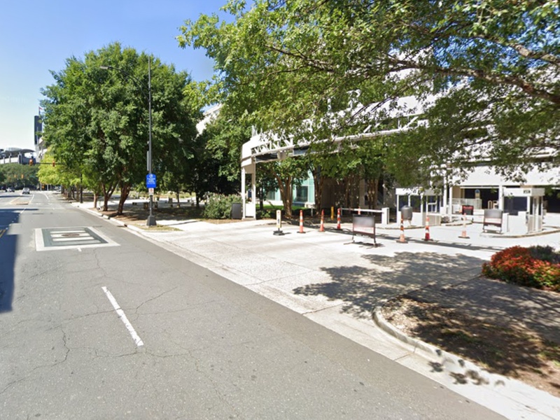 Parking at Mint Street Parking