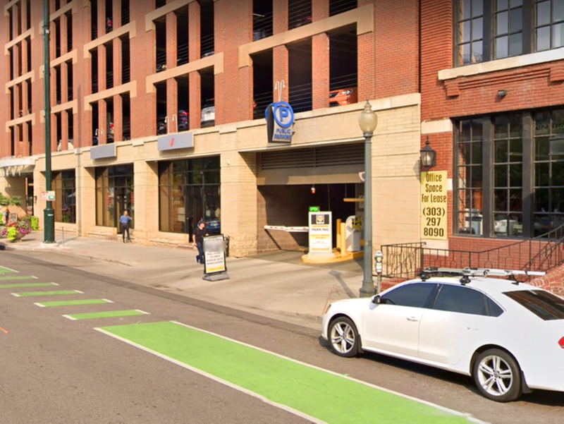 Parking at 1660 Wynkoop St. Garage