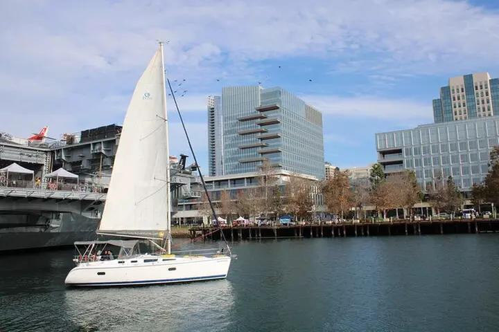 2.5 Hour Private Sunset Sailing Tour in San Diego up to 12 guests