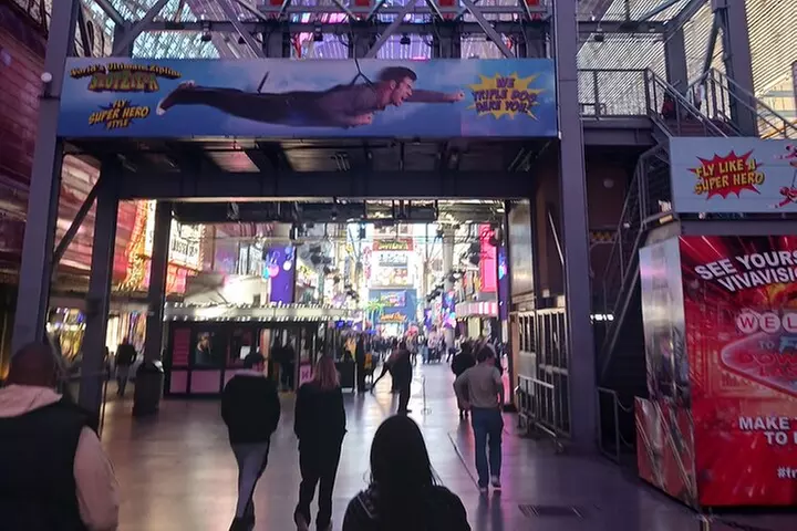 Fremont Street Experience Guided Walking Tour in Las Vegas