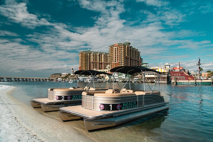 4-Hour Pontoon Rental from Fort Walton Beach