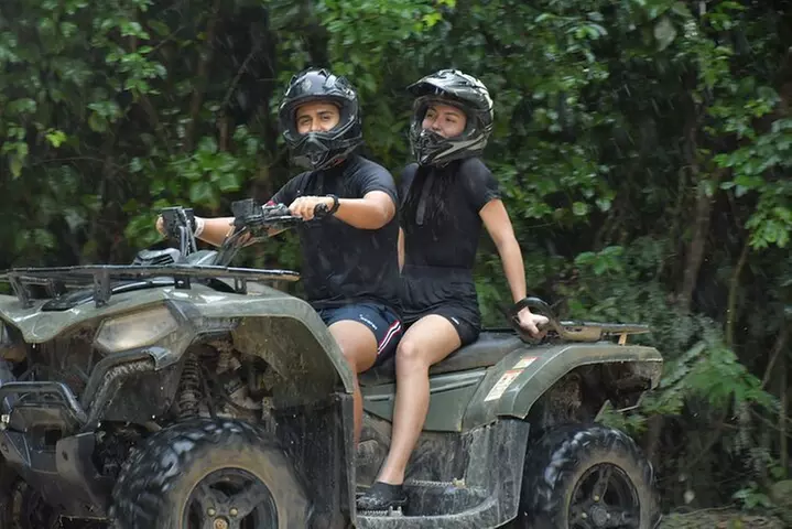 Adventure in Ziplines, ATVs and Cenote in Selvatica from Cancun