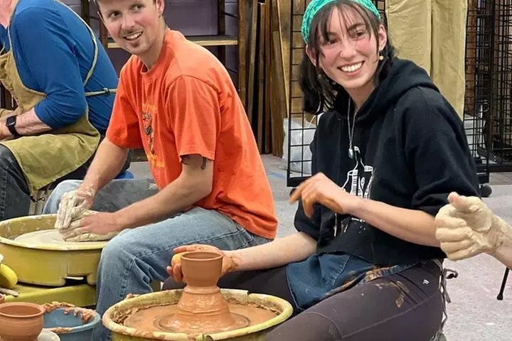 2 Hour Pottery Experience (Wheel or Hand-Building)