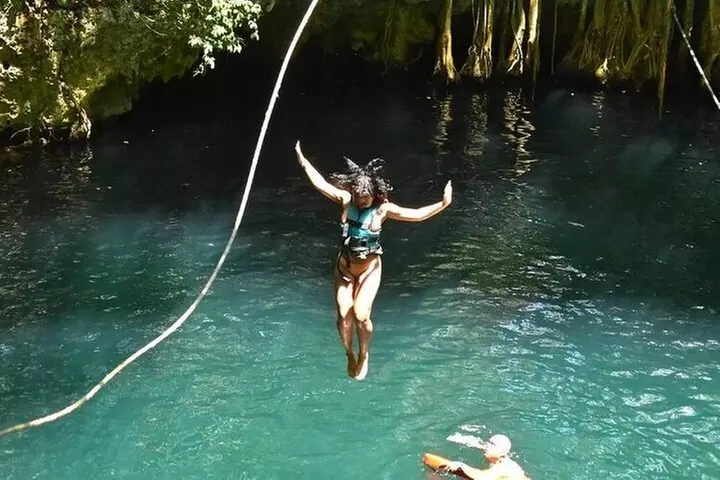 Cancun Best ATV Tour, Ziplines and Cenote Swim with Lunch