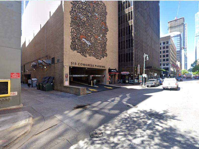Parking at 515 Congress Ave. Garage