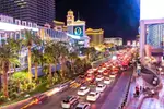 Private Party Bus Tour of the Las Vegas Strip Champagne Toast