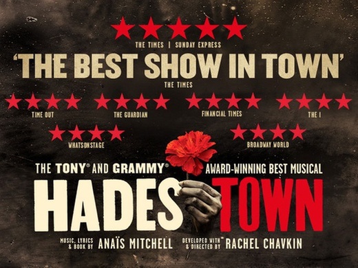 Tickets to see Hadestown