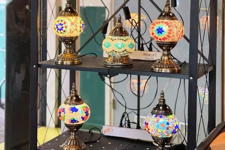 Turkish Mosaic Lamp Workshop in Chantilly