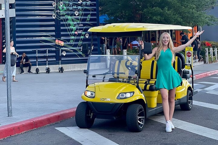 Tampa Bar Crawl on New Street Legal Golf Cart