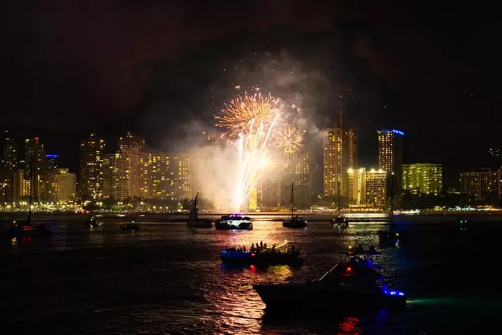 Private Luxury Sunset Fireworks Cruise Aboard Limitless