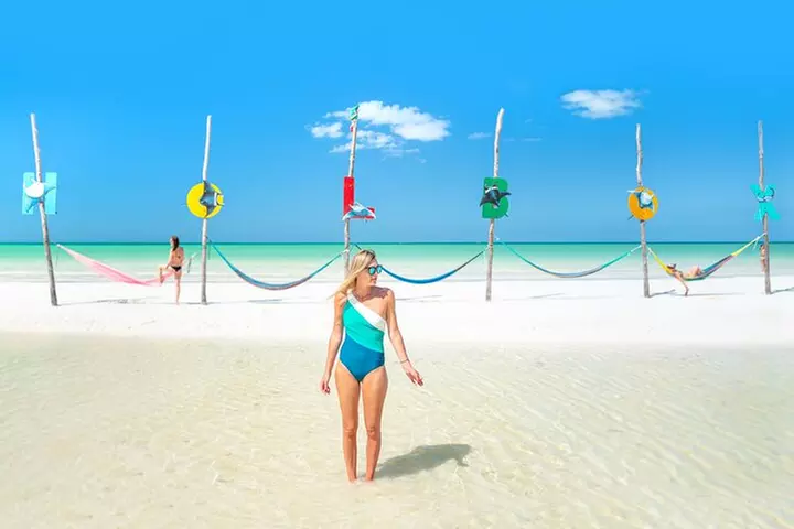 Holbox and Cenote with transfer to Riviera Maya