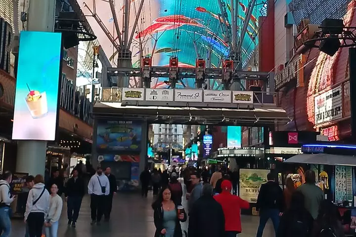 Fremont Street Experience Guided Walking Tour in Las Vegas