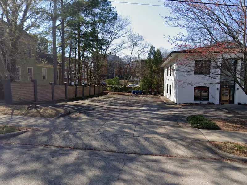 Parking at 219 N. Boylan Ave. Lot