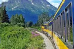Alaska Railroad Anchorage to Seward Round Trip Same Day Return