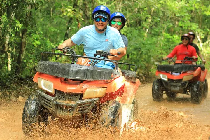 1 Day ATV, Horse Ride, Ziplines and Cenote Adventure from Cancun