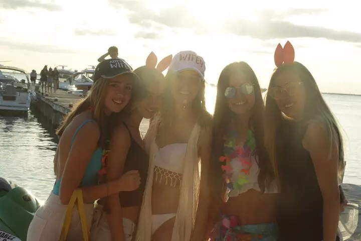 Isla Mujeres Catamaran from playa del carmen Open Bar Beach Club