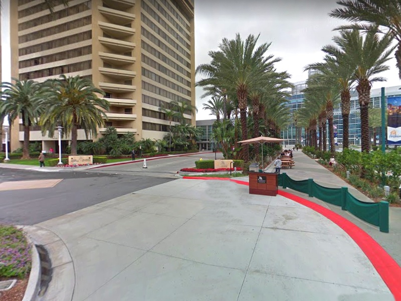 Parking at Anaheim Marriott Garage - Valet-Assist