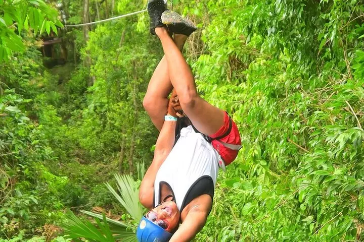 Cancun Best ATV Tour, Ziplines and Cenote Swim with Lunch