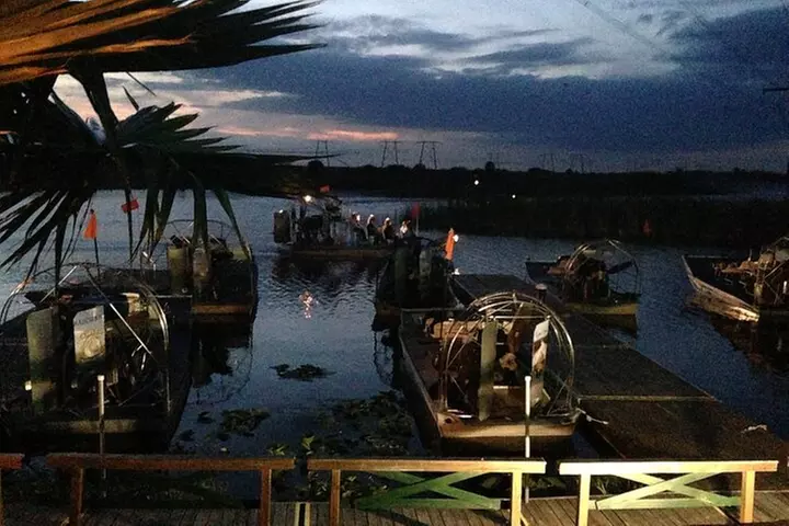 From Miami: Everglades at Night with Airboat and Alligators Tour