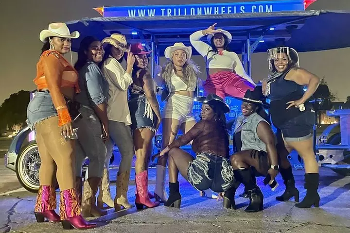 Trill On Wheels - 90s R&B Party Bike Tour through Houston