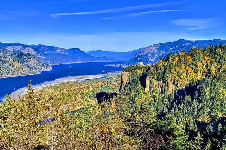 Afternoon Tour in Columbia Gorge Waterfall with Free Wine Tasting