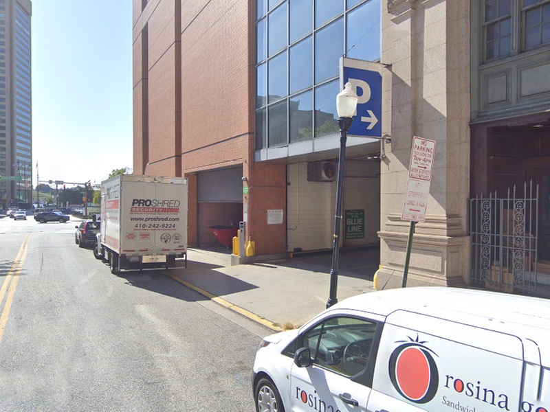 Parking at 300 E. Lombard St. Garage - P2334