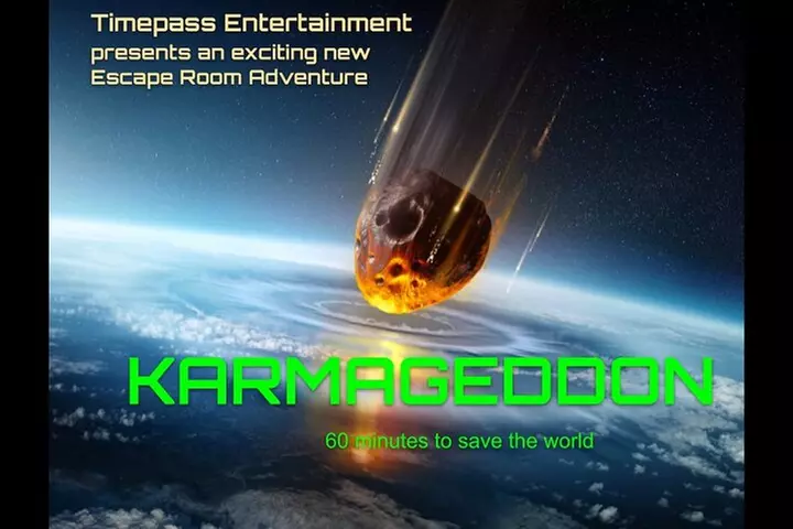 Timepass Auburn Escape Room Adventures Book Karmageddon Now