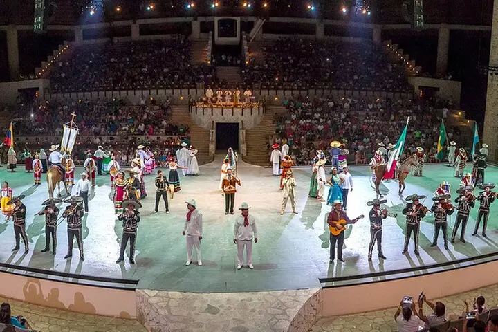Xcaret Park Day Tour & Night Show with Transportation