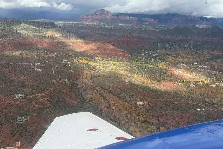 Scenic Air Tour Over Sedona's Red Rocks and National Forest