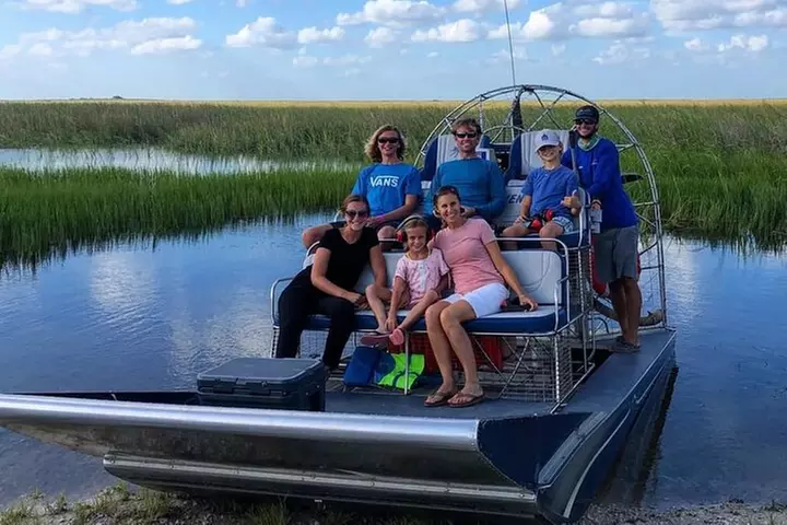 90 Minute Small Group Semi Private Airboat Tour