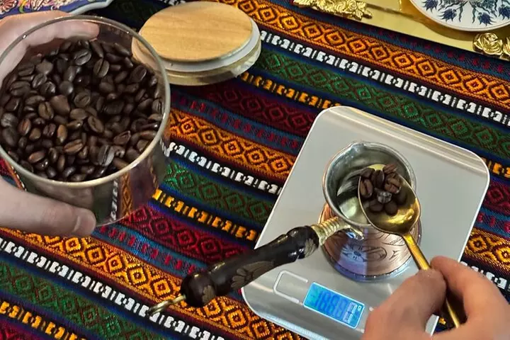 Turkish Coffee on Sand Workshop