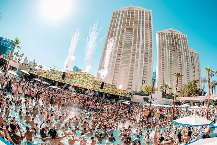 Las Vegas: VIP Pool Crawl with Party Bus, Express Entry & Drinks