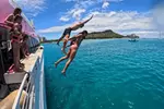 Waikiki 2 Hour Sunset Sailing Catamaran Swim and Sail Adventure