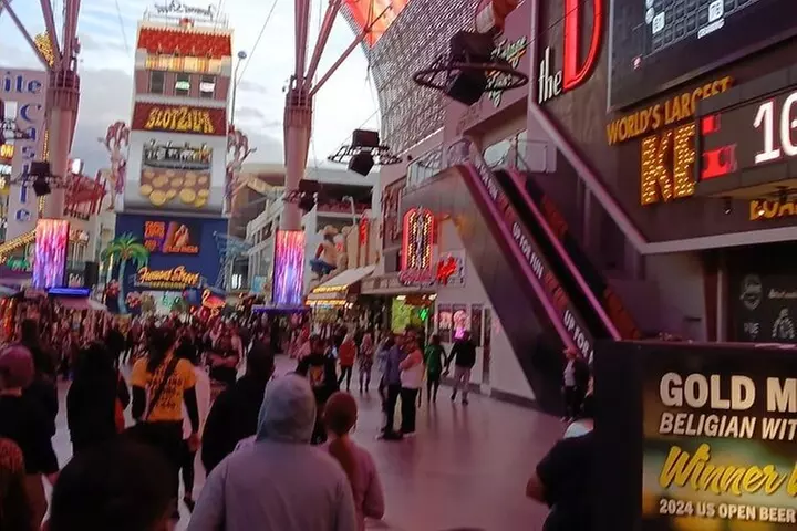 Fremont Street Experience Guided Walking Tour in Las Vegas